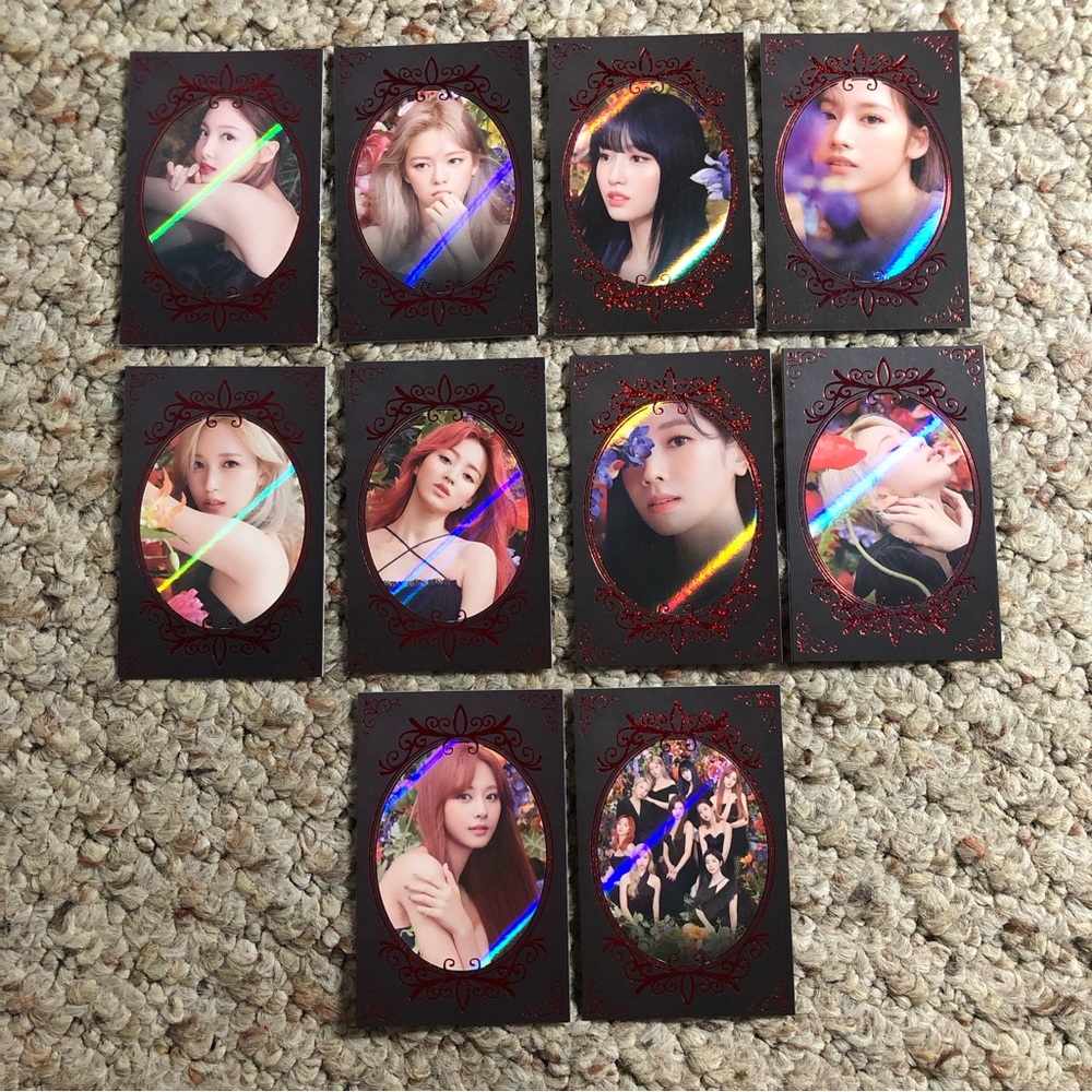Twice Withdrama POB Eyes Wide Open bundle official kpop album 10 photocard